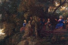 15B The Sermon on the Mount - Claude Lorrain 1656 Close Up Frick Collection New York City